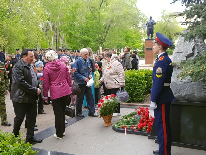 Митинг в честь 79-ой годовщины Победы