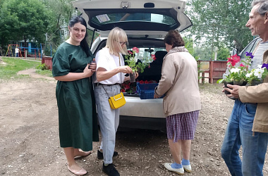 Светлана Макушева помогает создать уют и красоту во дворах